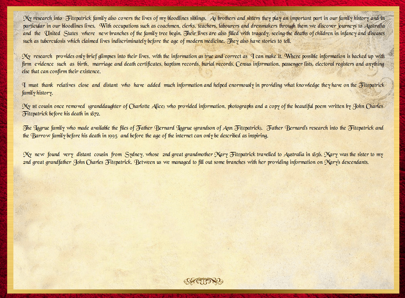 Fitzpatrick Family Name History