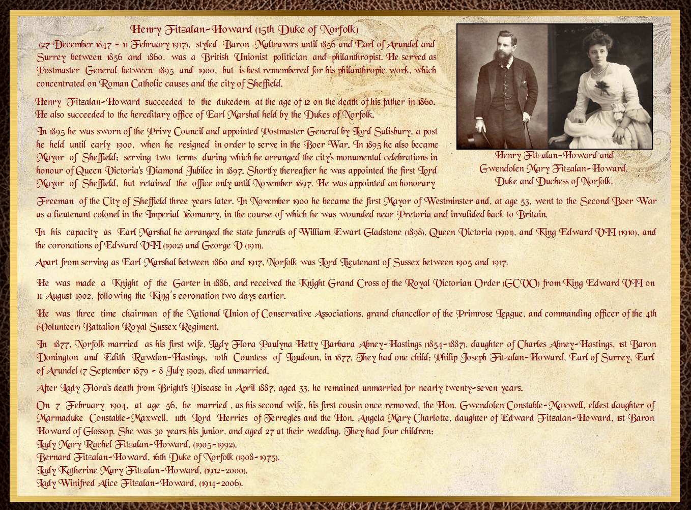 Daughter of John Charles Fitzpatrick & Annie Barrow