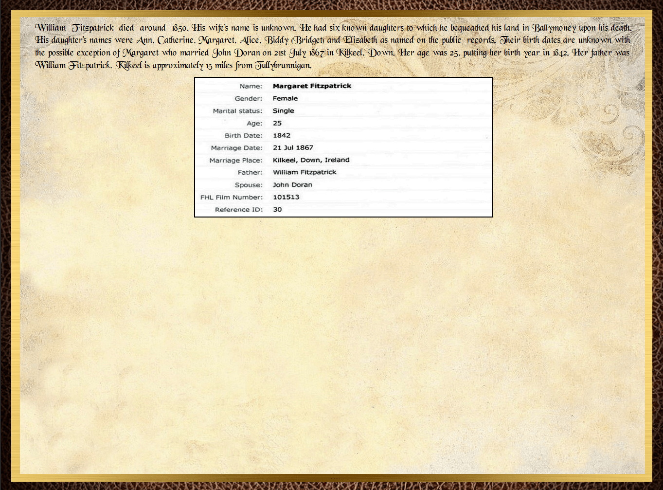 My 4th Great Grandfather