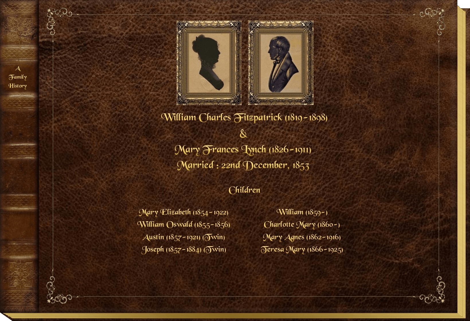 Son of Eneas Fitzpatrick & Mary Small